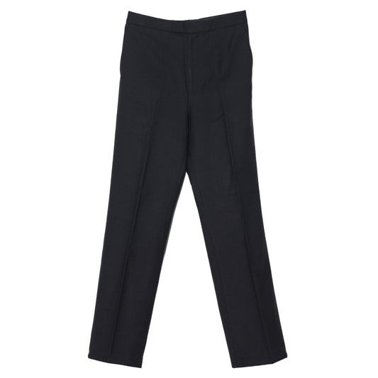 CENTER-PRESSED PANTS / BLACK