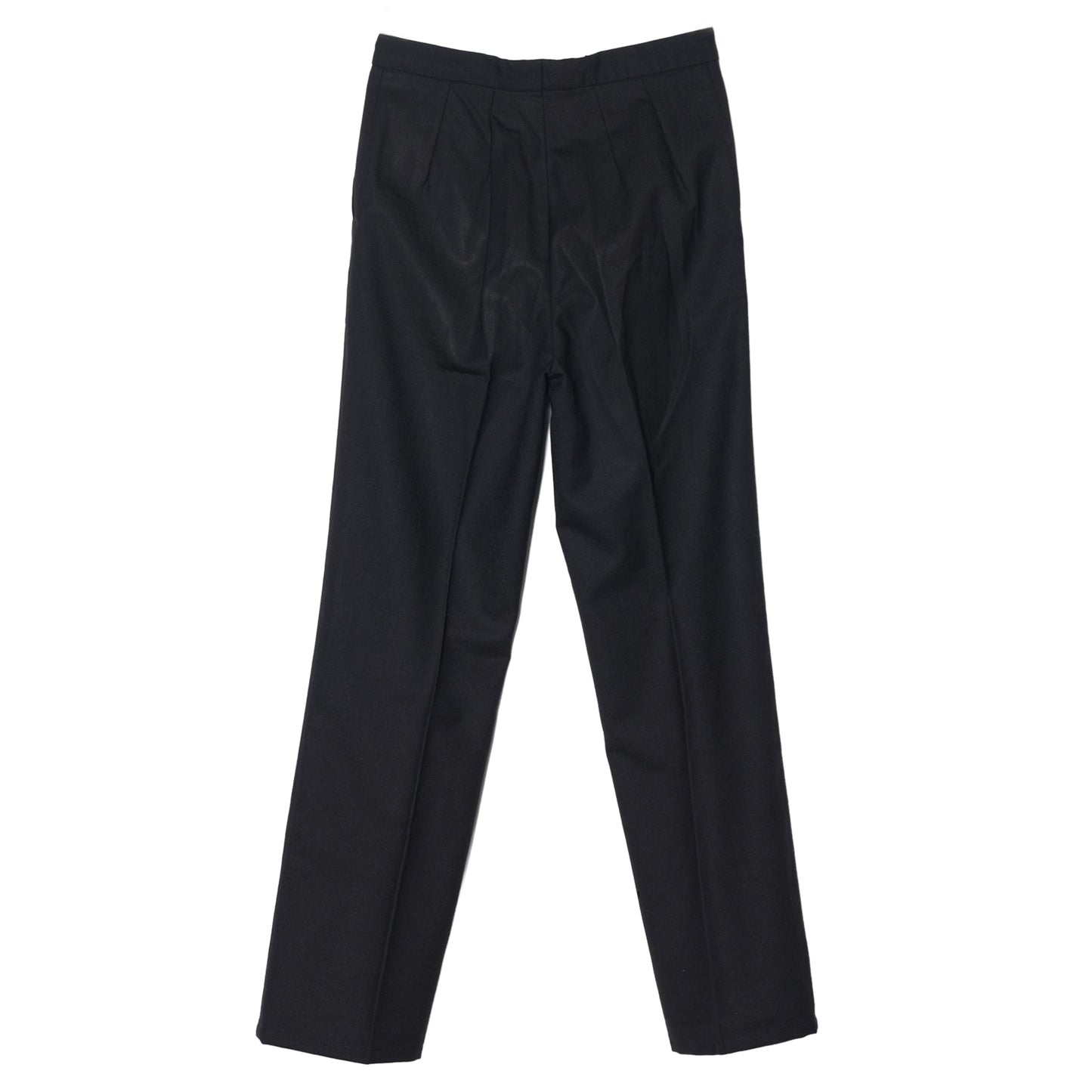 CENTER-PRESSED PANTS / BLACK