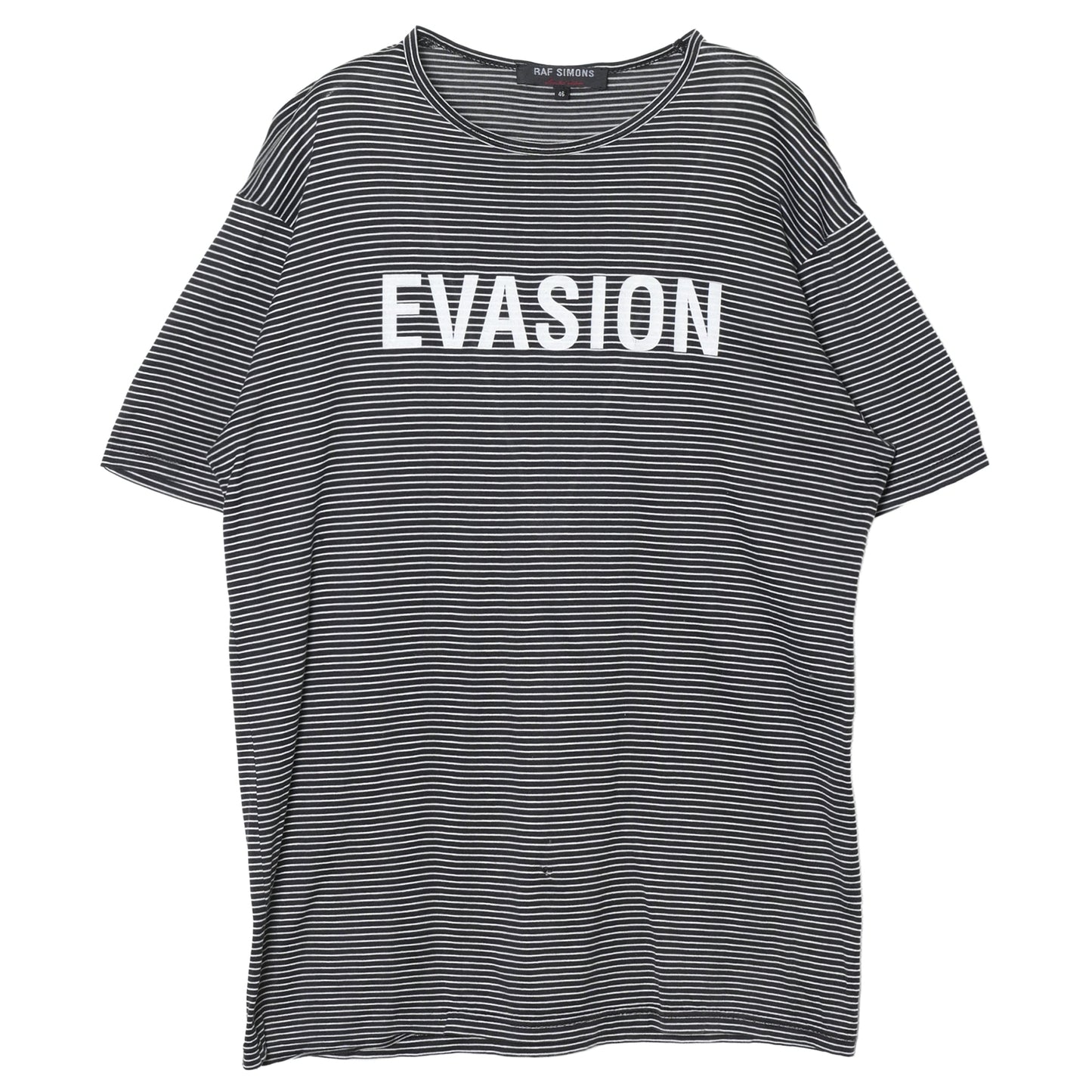 EVASION STRIPE T-SHIRT / BLACK&WHITE