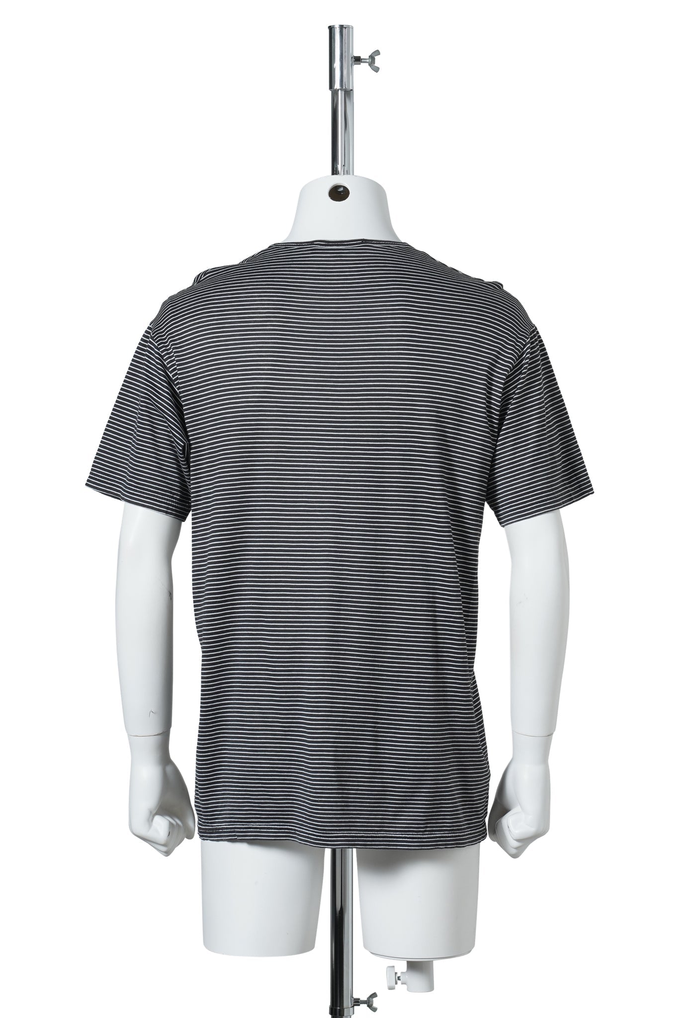 EVASION STRIPE T-SHIRT / BLACK&WHITE