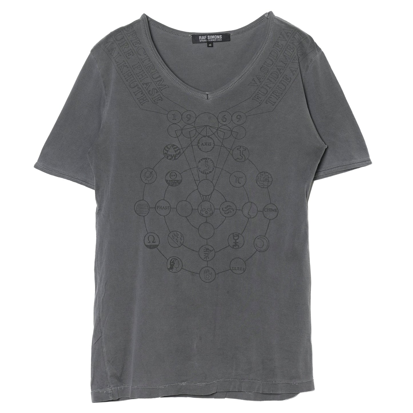 GRAPHIC T-SHIRT / CHARCOAL GREY
