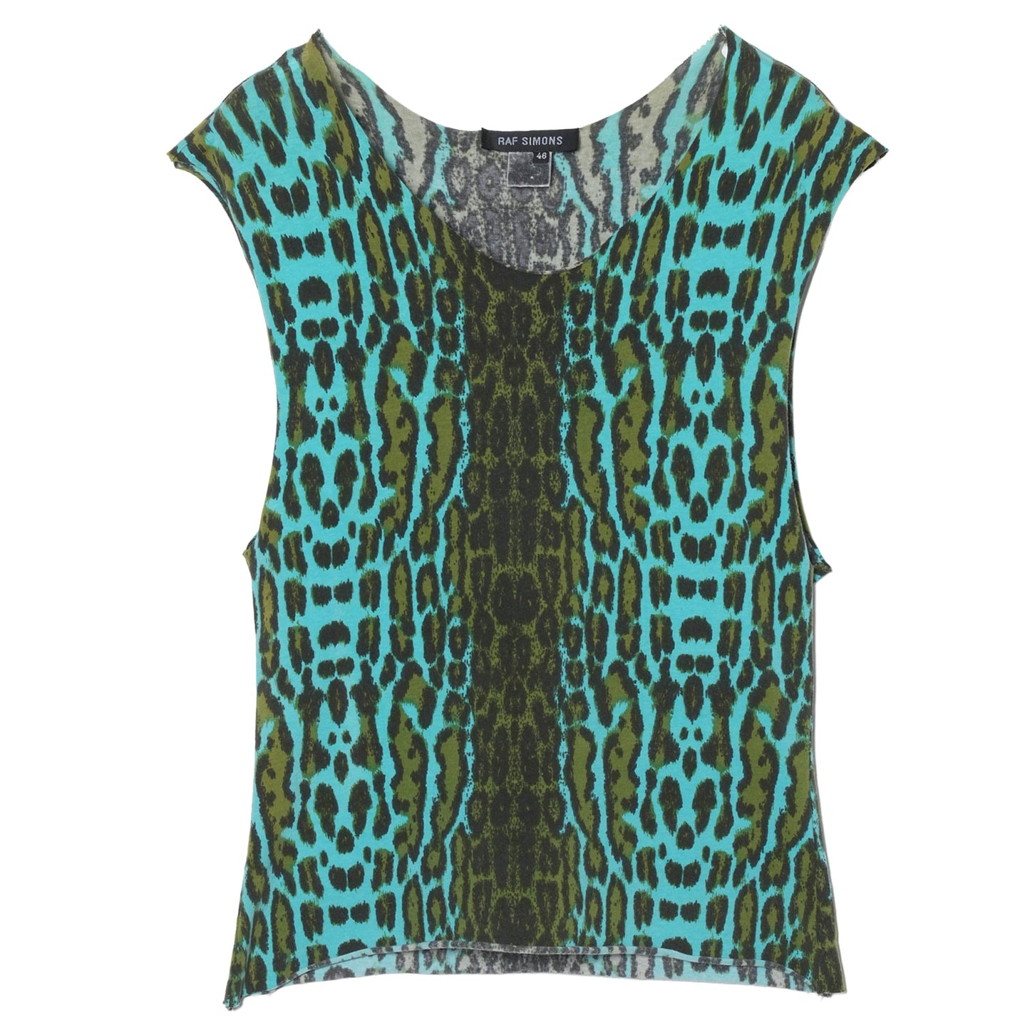 LEOPARD SLEEVELESS TOP / MULTI