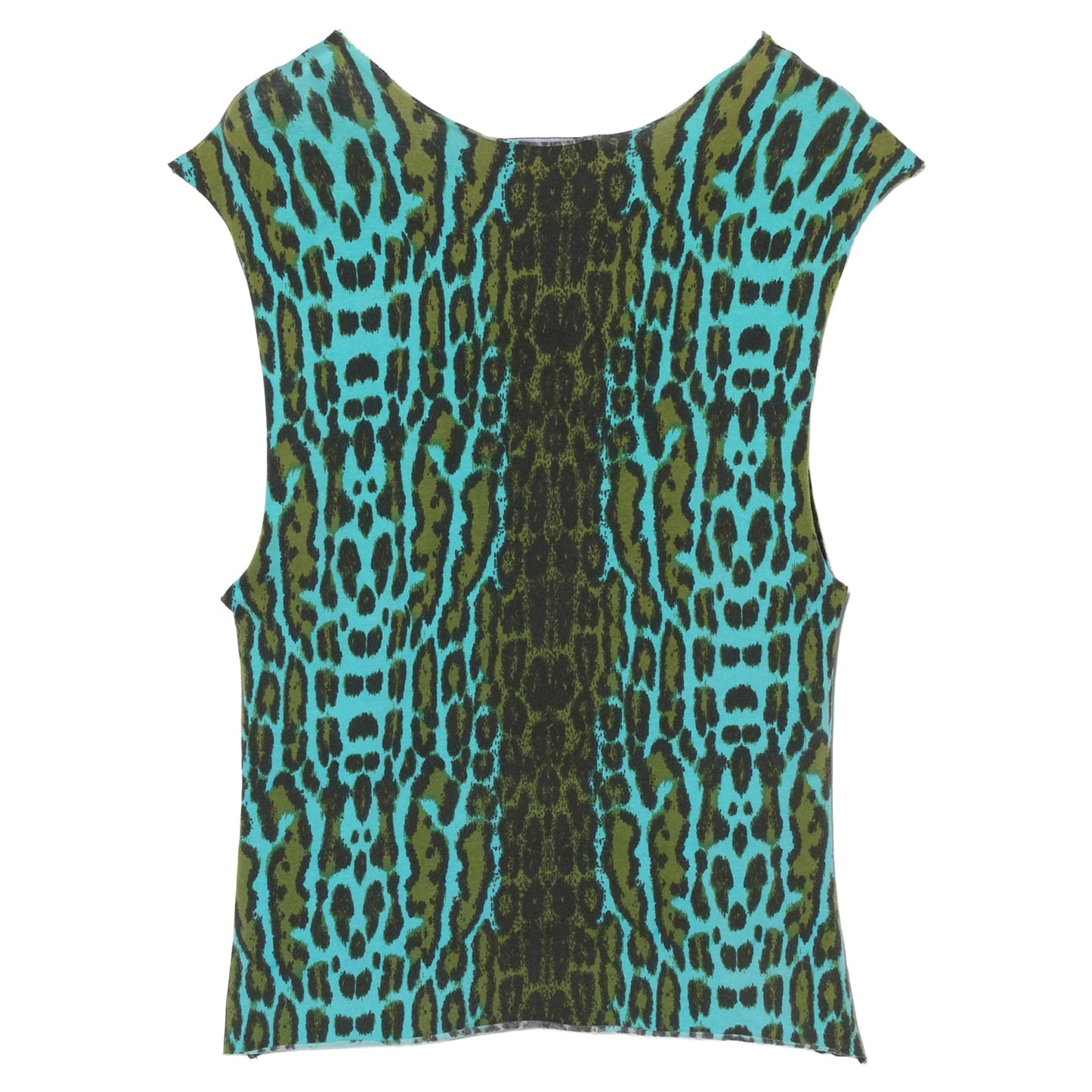 LEOPARD SLEEVELESS TOP / MULTI