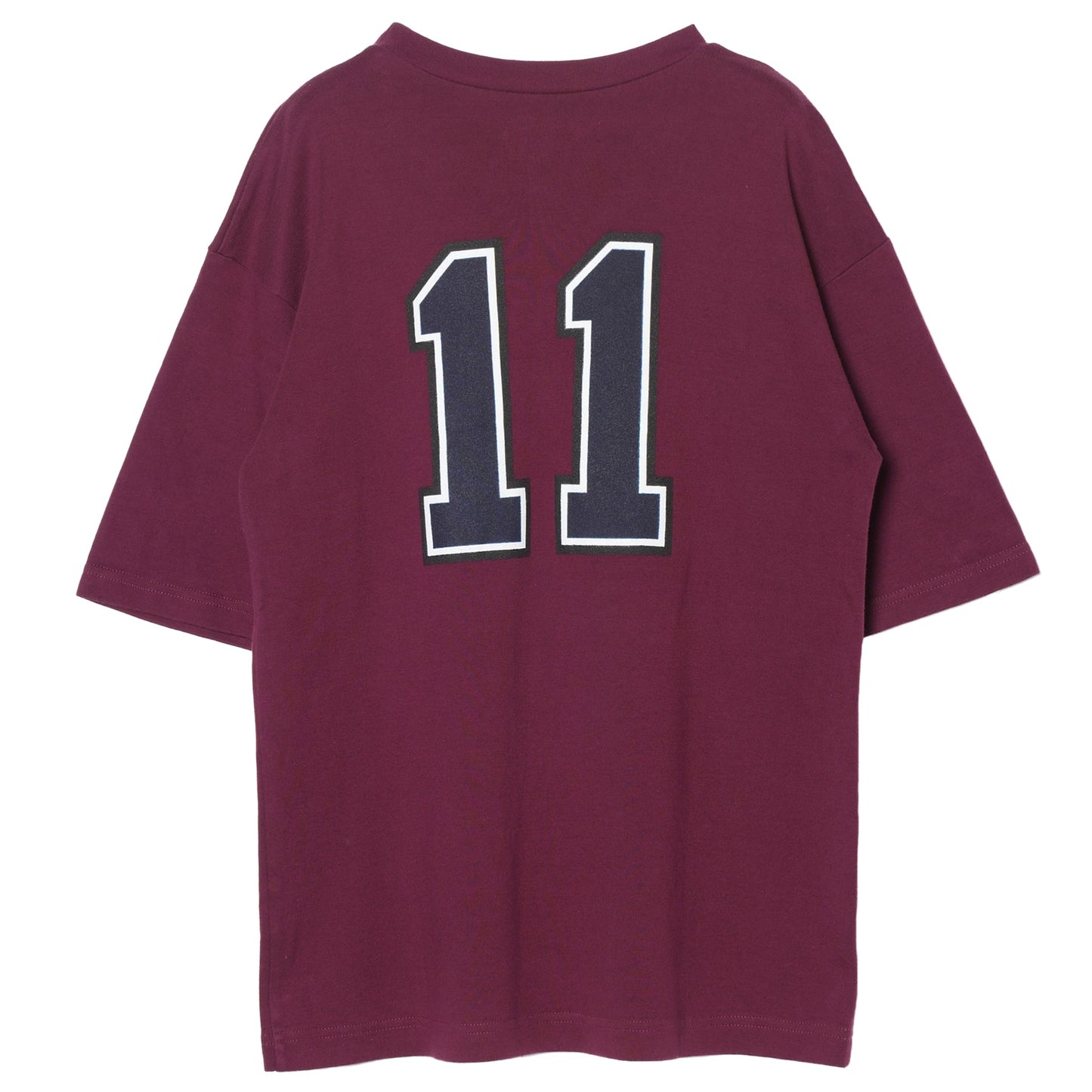 11 T-SHIRT / BURGUNDY