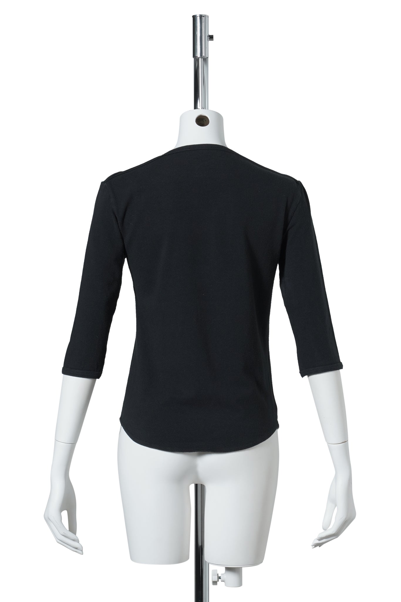 HALF SLEEVE T-SHIRT / BLACK