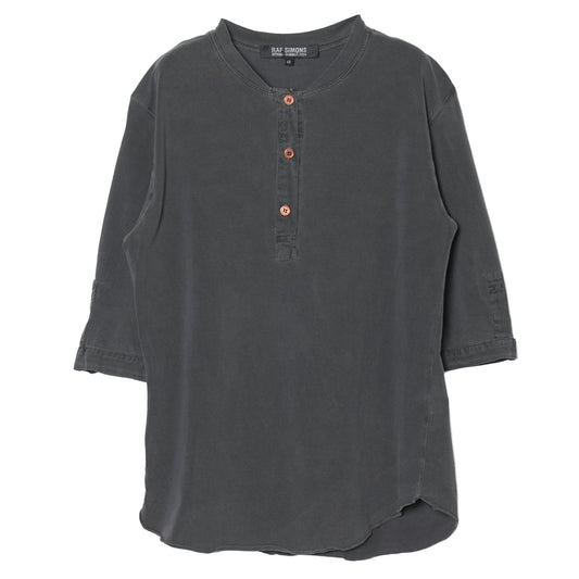 HALF SLEEVE TOP / CHARCOAL GREY