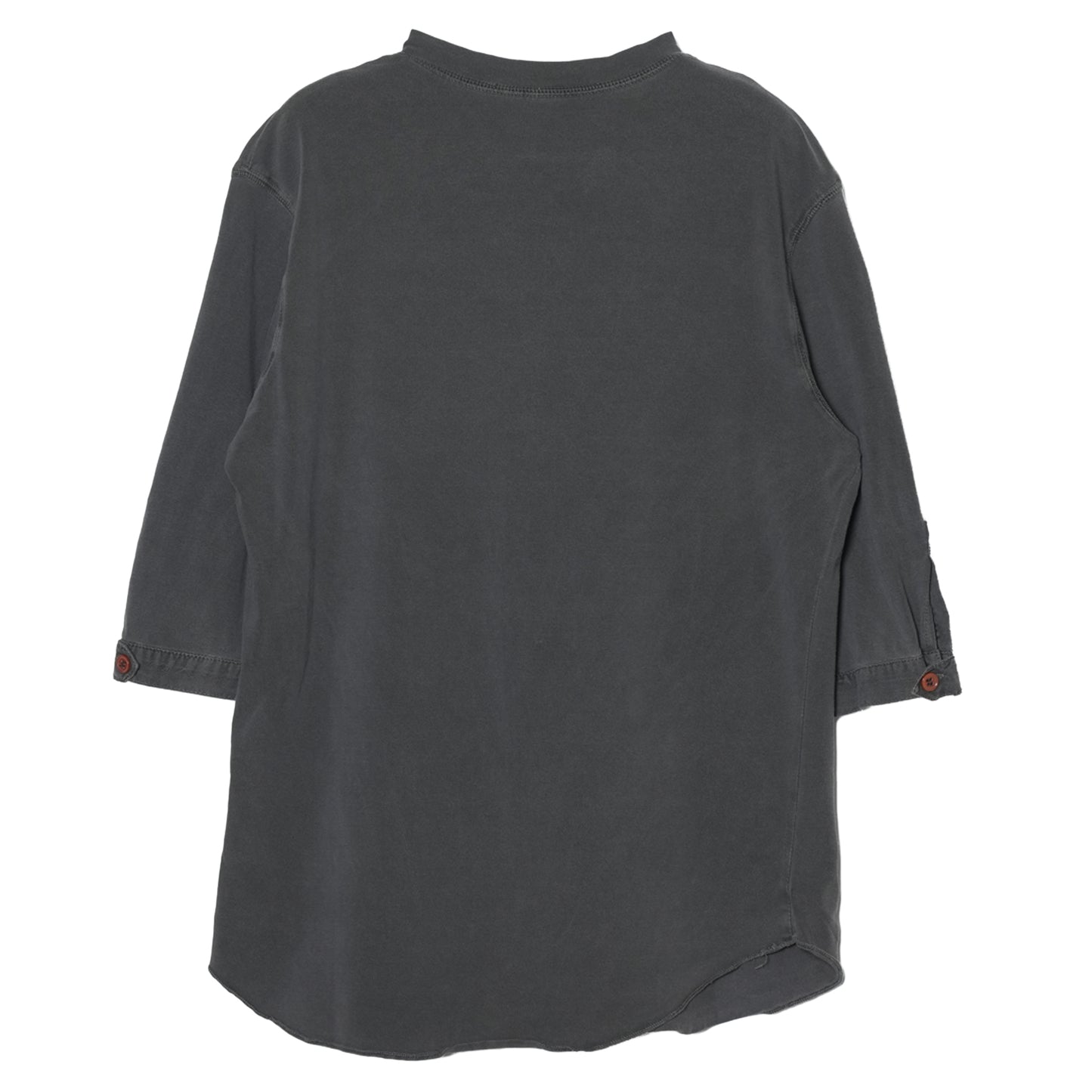HALF SLEEVE TOP / CHARCOAL GREY