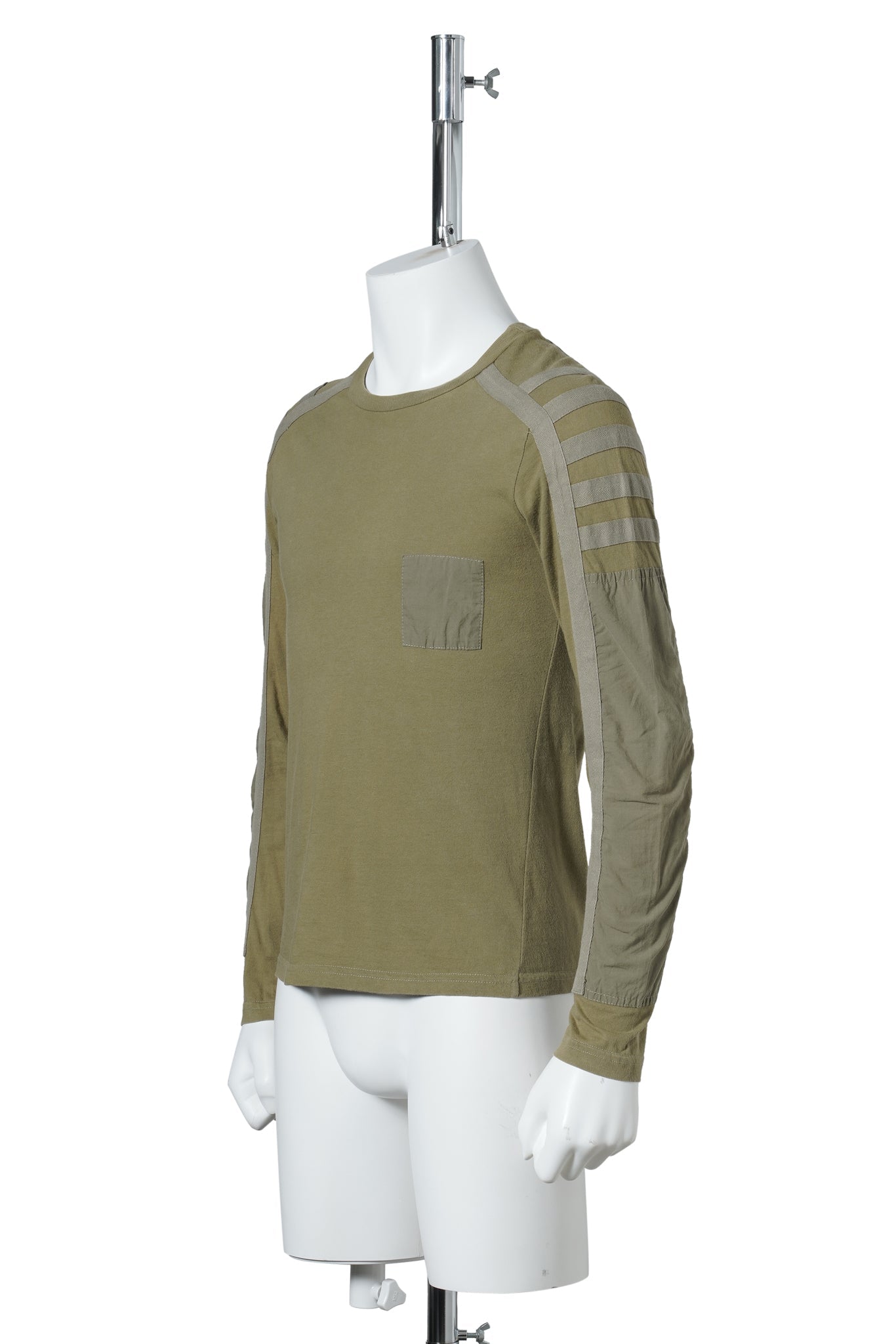 MILITARY LONG SLEEVE TOP / KHAKI