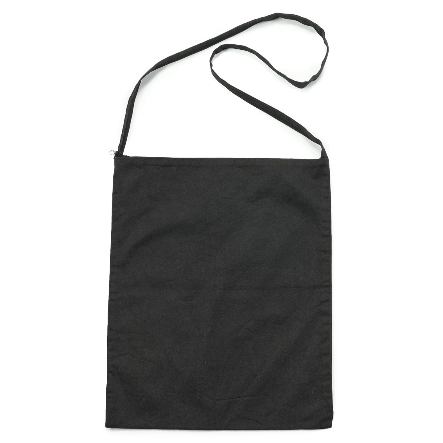 LONG STRAP TOTE BAG / BLACK
