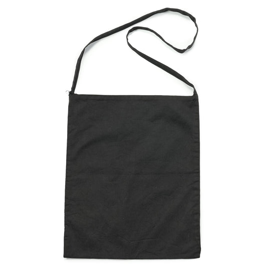 LONG STRAP TOTE BAG / BLACK