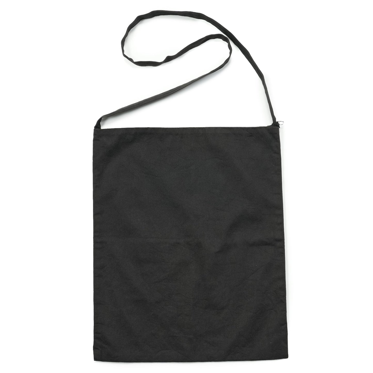 LONG STRAP TOTE BAG / BLACK