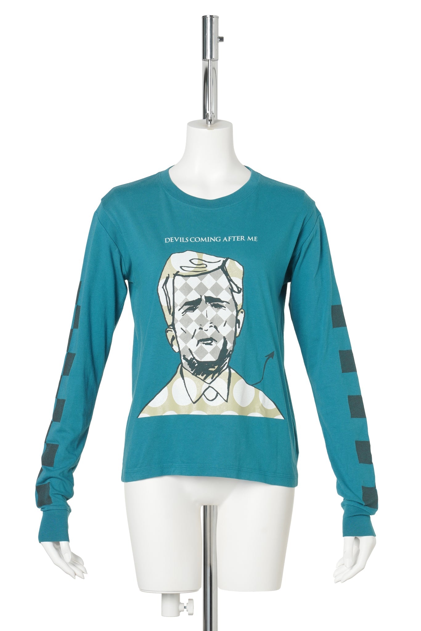 GRAPHIC LONG SLEEVE TOP / MULTI