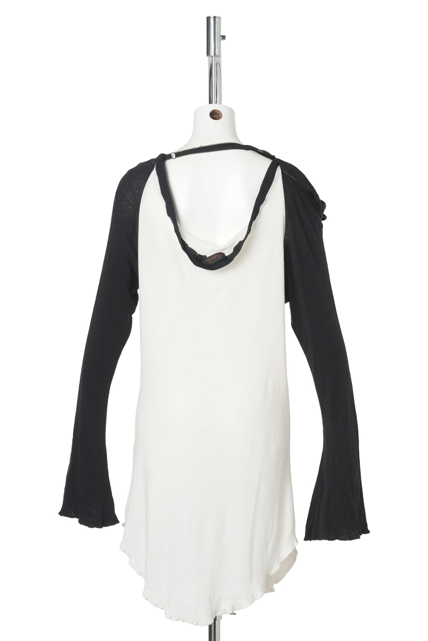 PURPLE LONG SLEEVE TOP / WHITE&BLACK