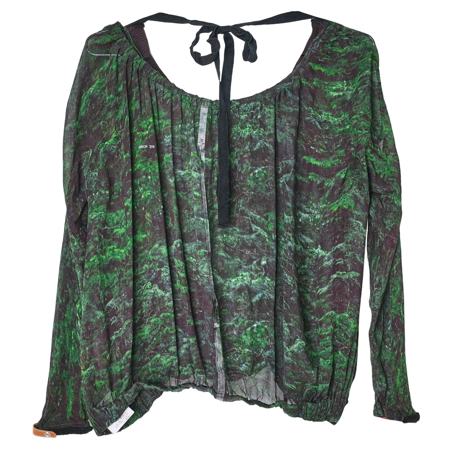 GRAPHIC LONG SLEEVE TOP / MULTI