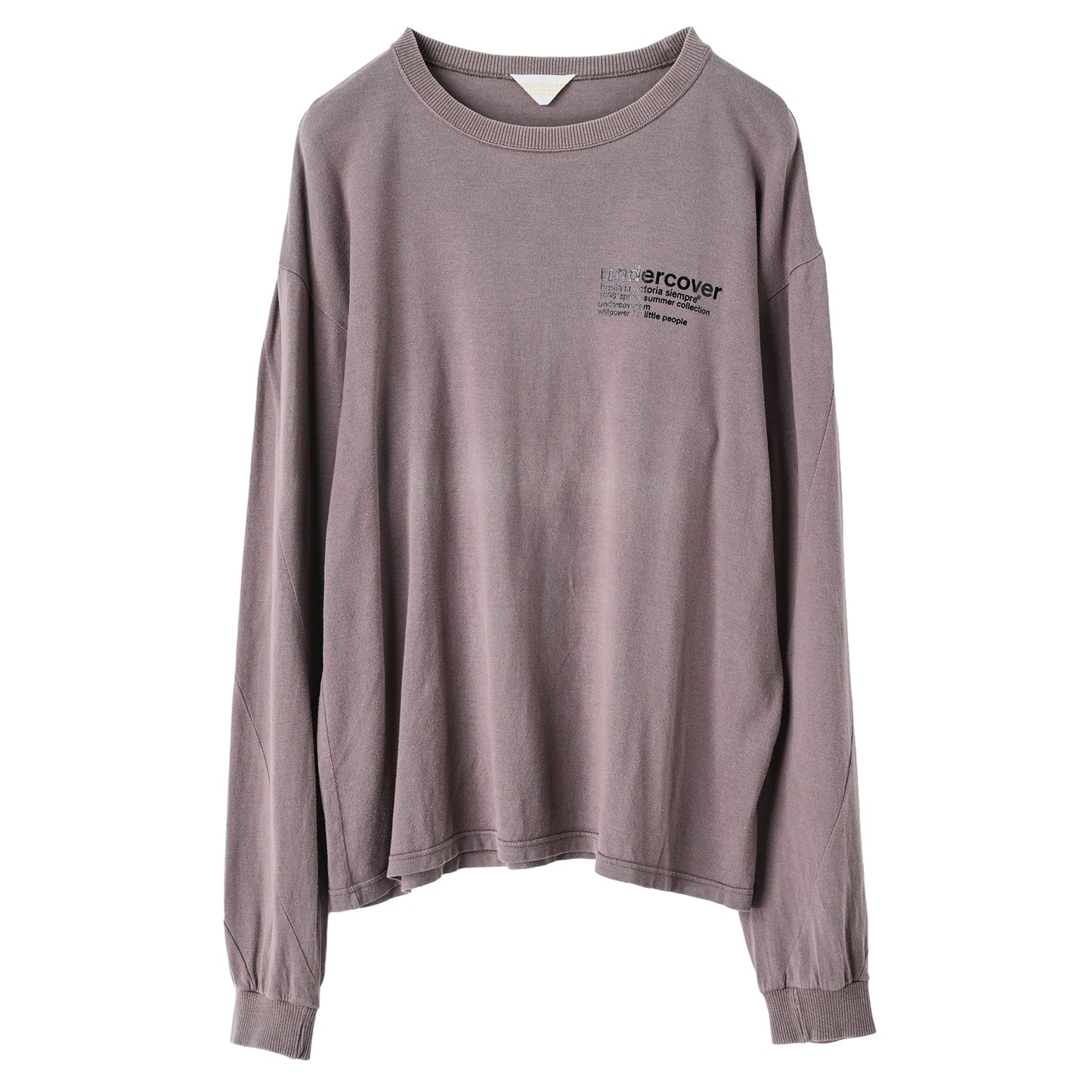 LONG SLEEVE TOP / LIGHT PURPLE