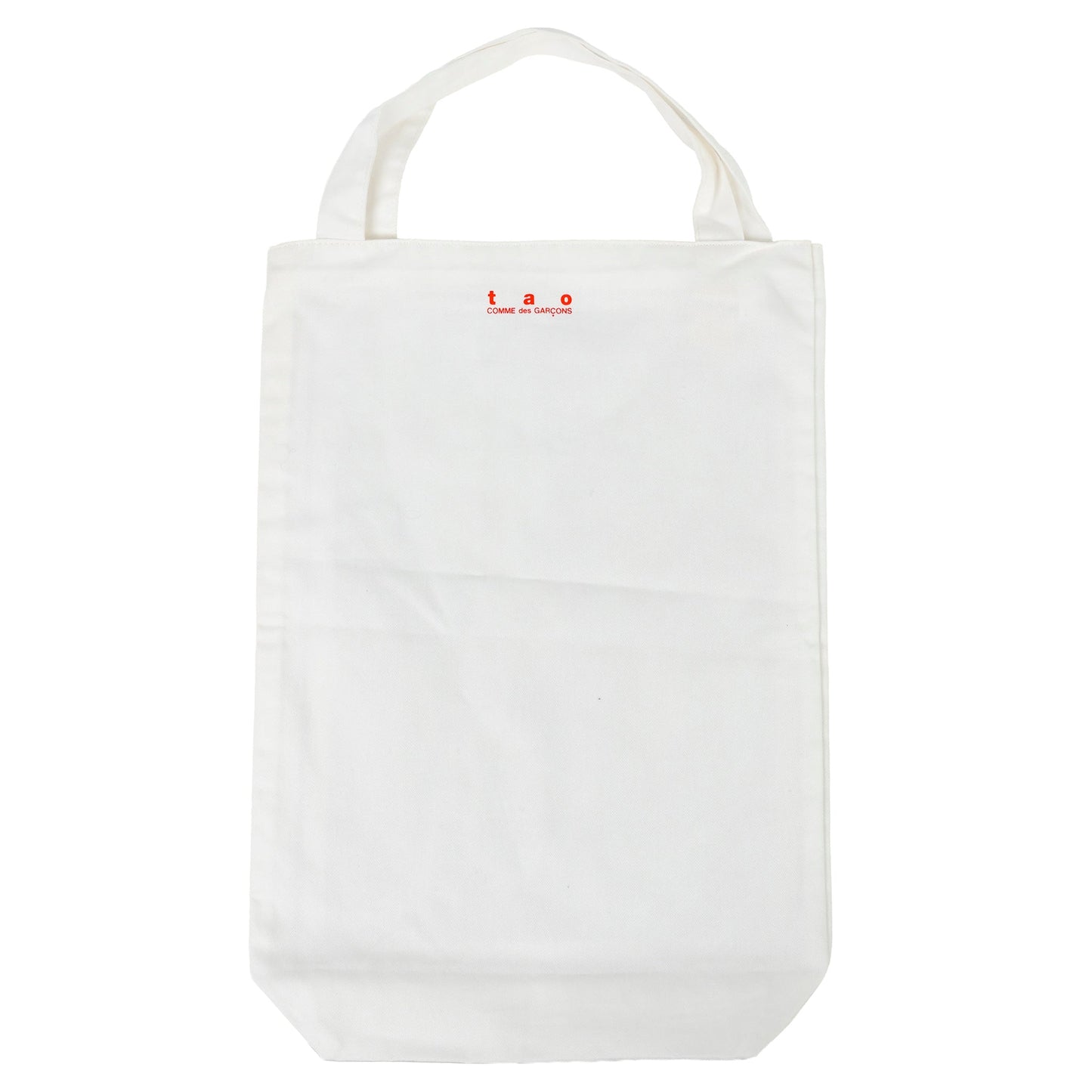 PHOTO PRINT TOTE BAG / WHITE
