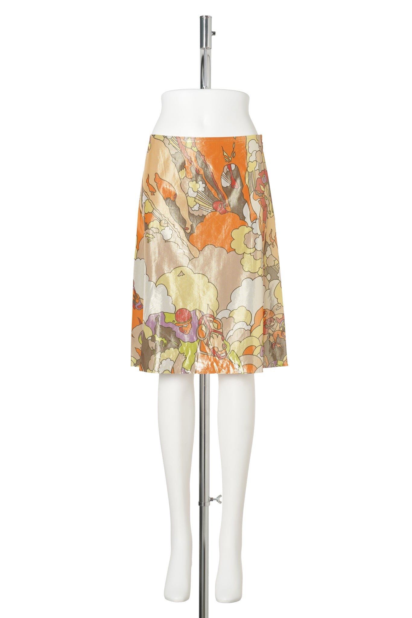 GRAPHIC SKIRT / MULTI