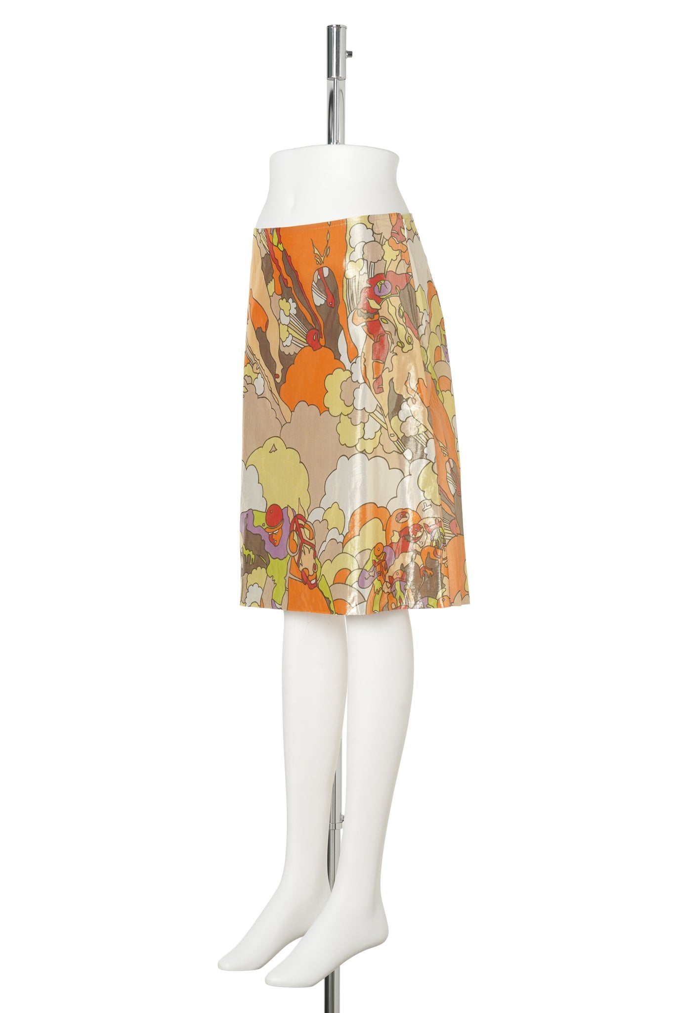 GRAPHIC SKIRT / MULTI