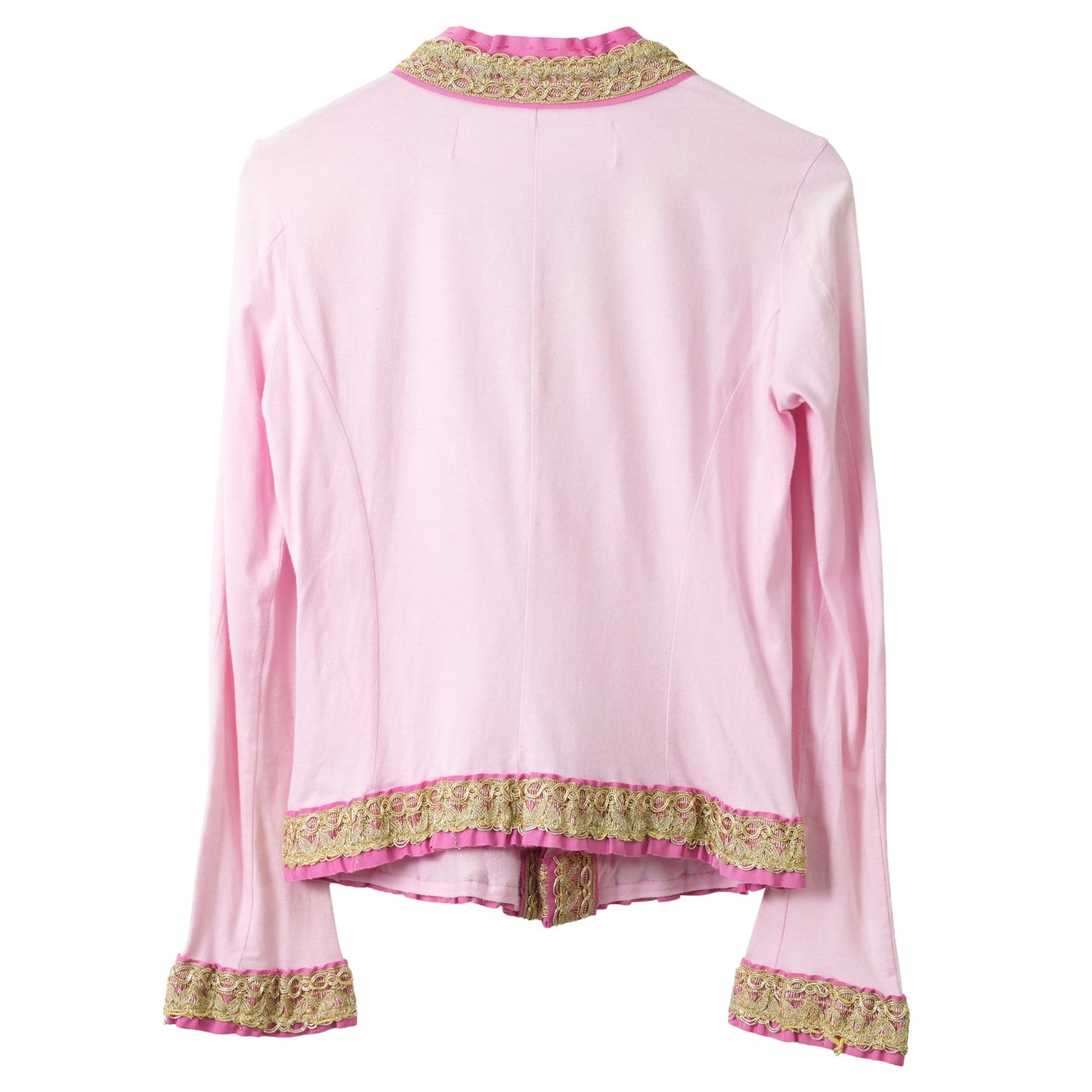 EMBROIDERED JACKET / PINK