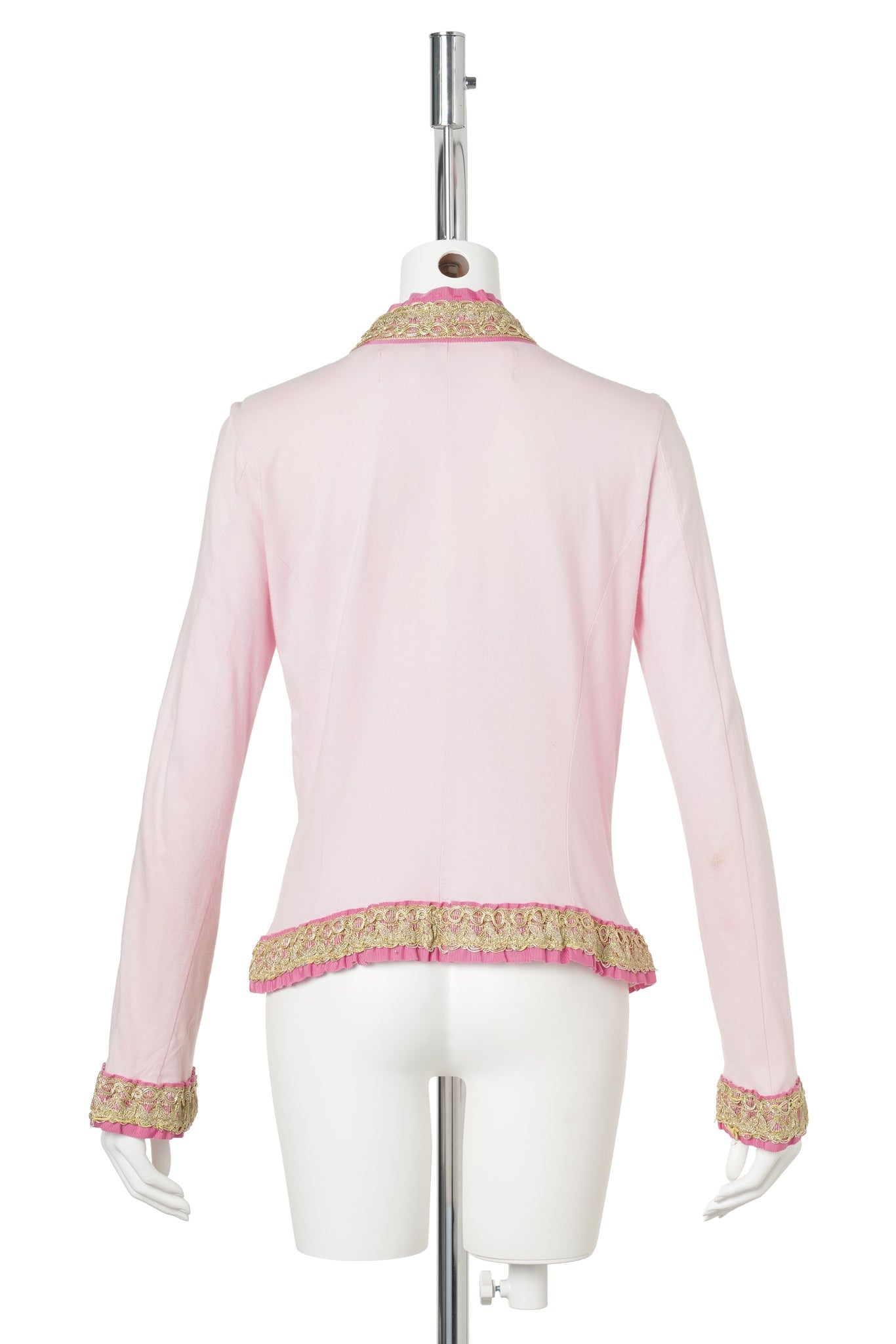 EMBROIDERED JACKET / PINK