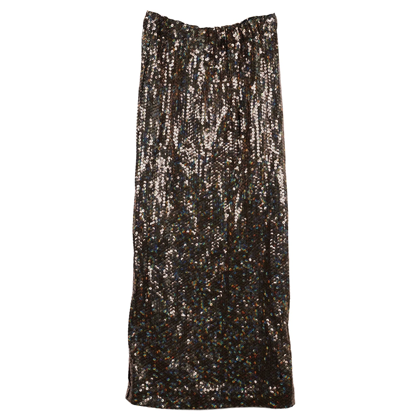 SEQUIN LONG SKIRT / MULTI