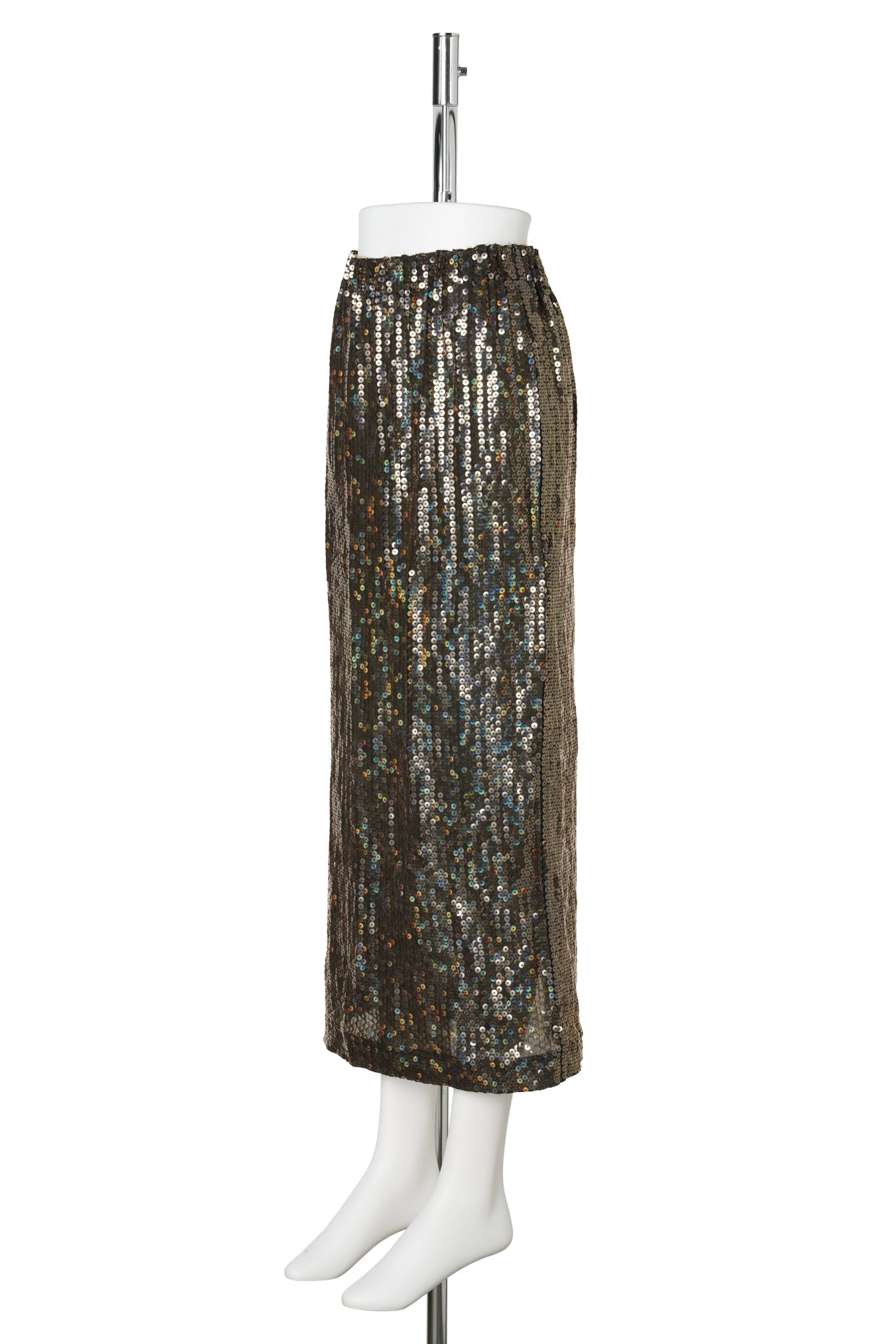 SEQUIN LONG SKIRT / MULTI