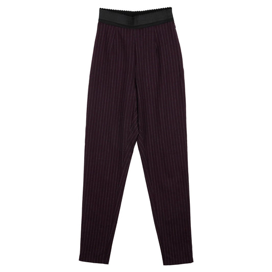 STRIPE PANTS / BROWN