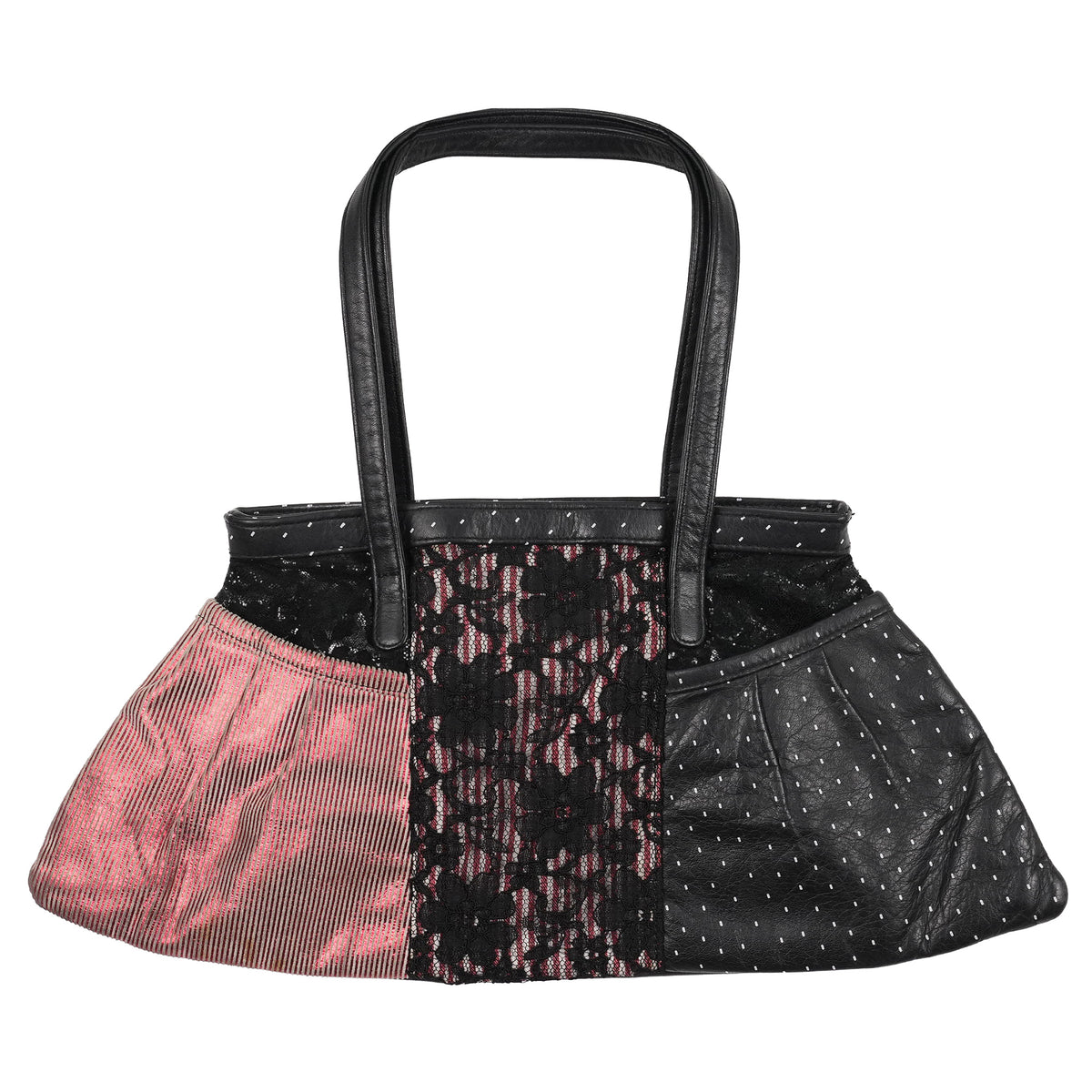 PATCHWORK HAND BAG / MULTI