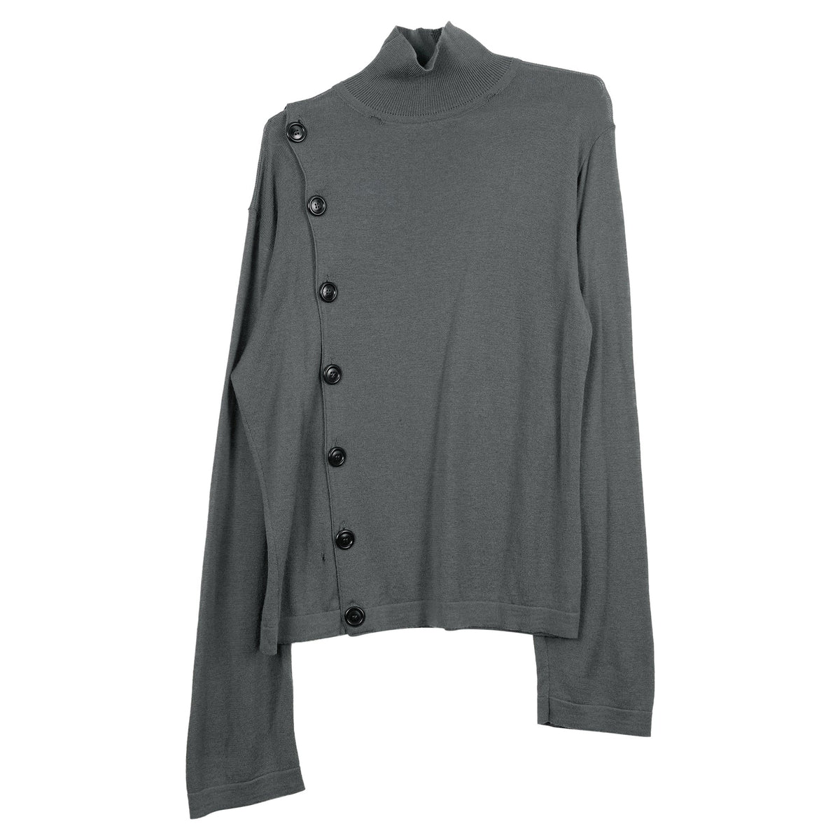 ASYMMETRY CARDIGAN / GREY