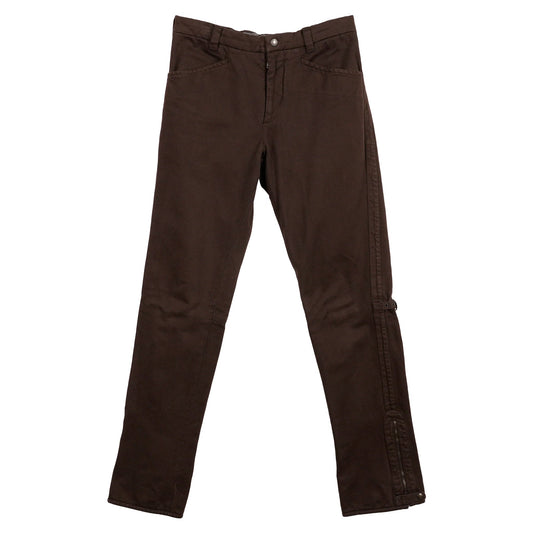MULTI BELTED PANTS / BROWN