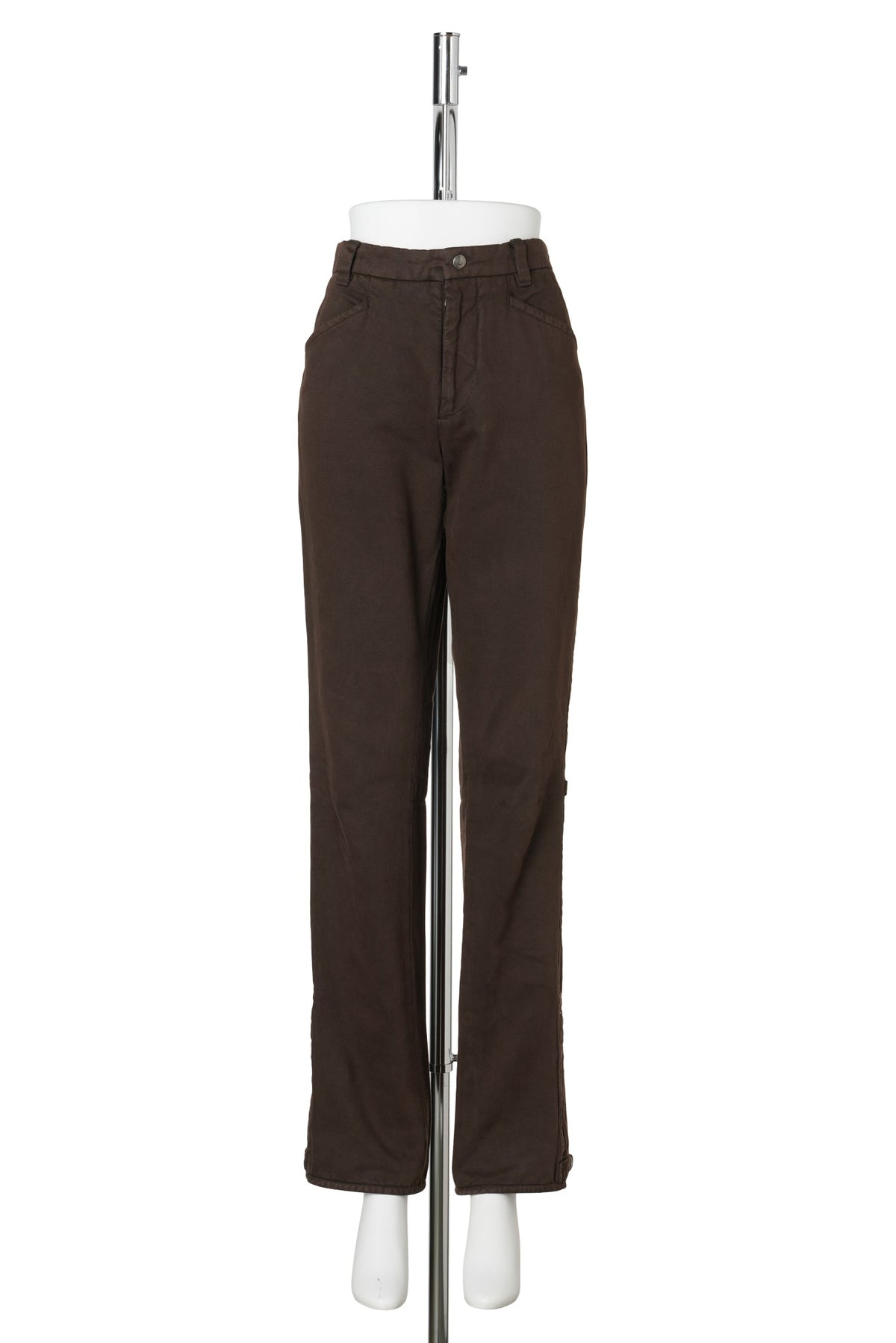 MULTI BELTED PANTS / BROWN