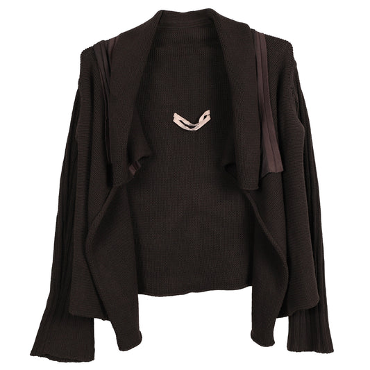 CARDIGAN / BROWN