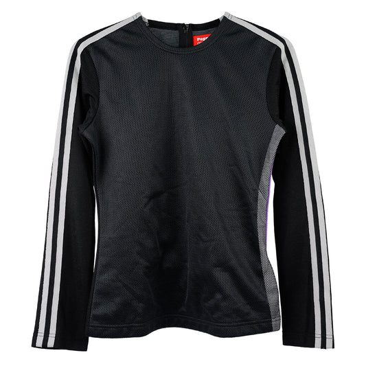 LONG SLEEVE TOP / BLACK