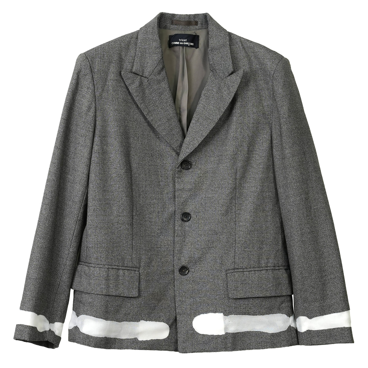 3 BUTTON JACKET / GREY