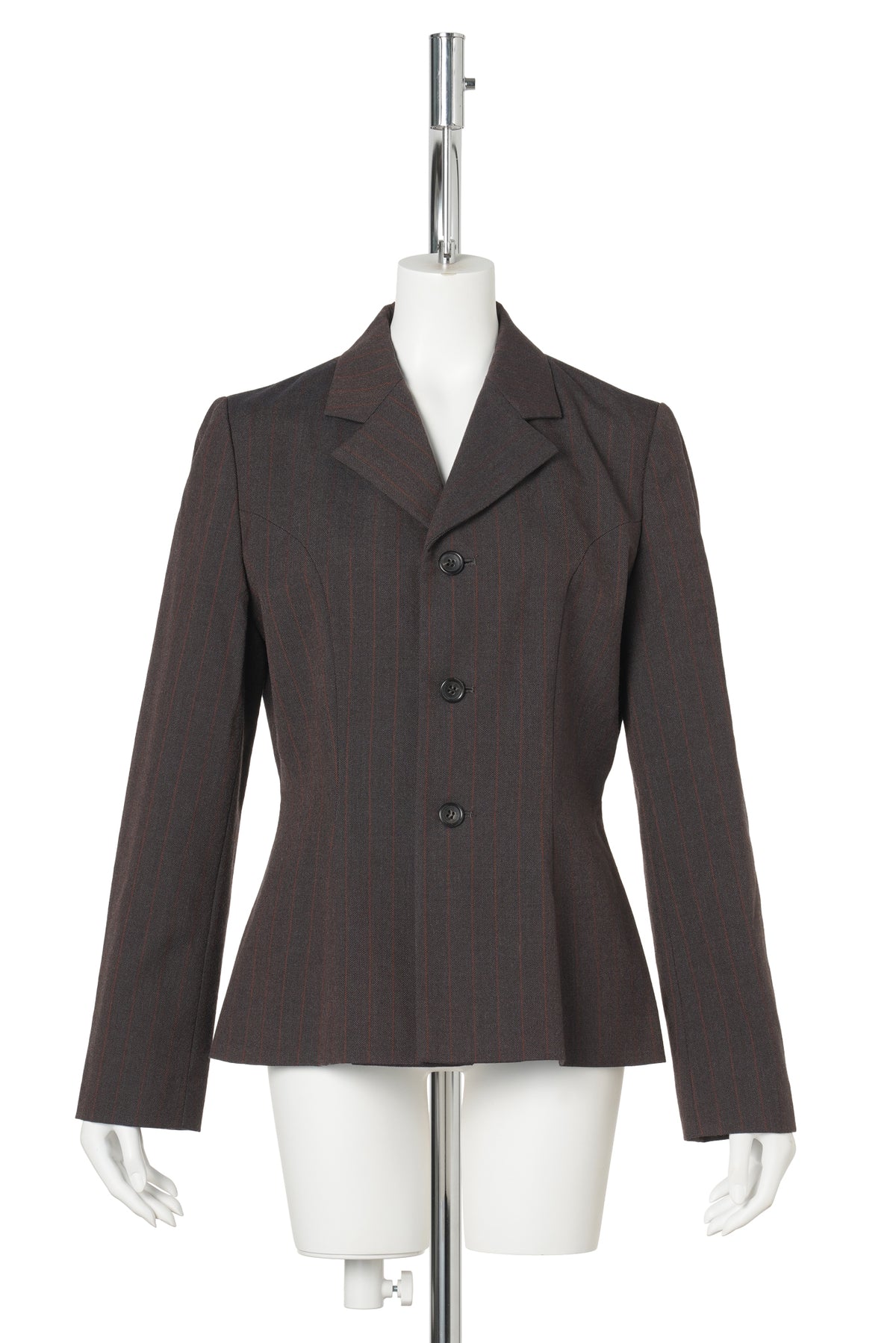 STRIPE JACKET / BROWN