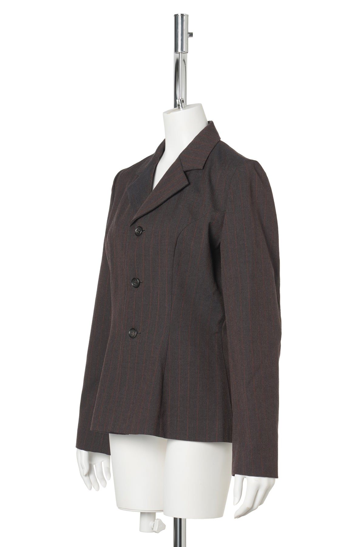 STRIPE JACKET / BROWN