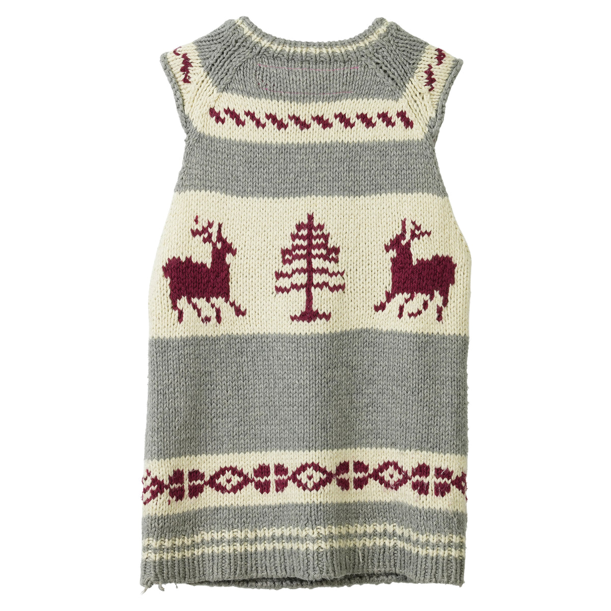 COWICHAN SLEEVLESS KNIT / MULTI