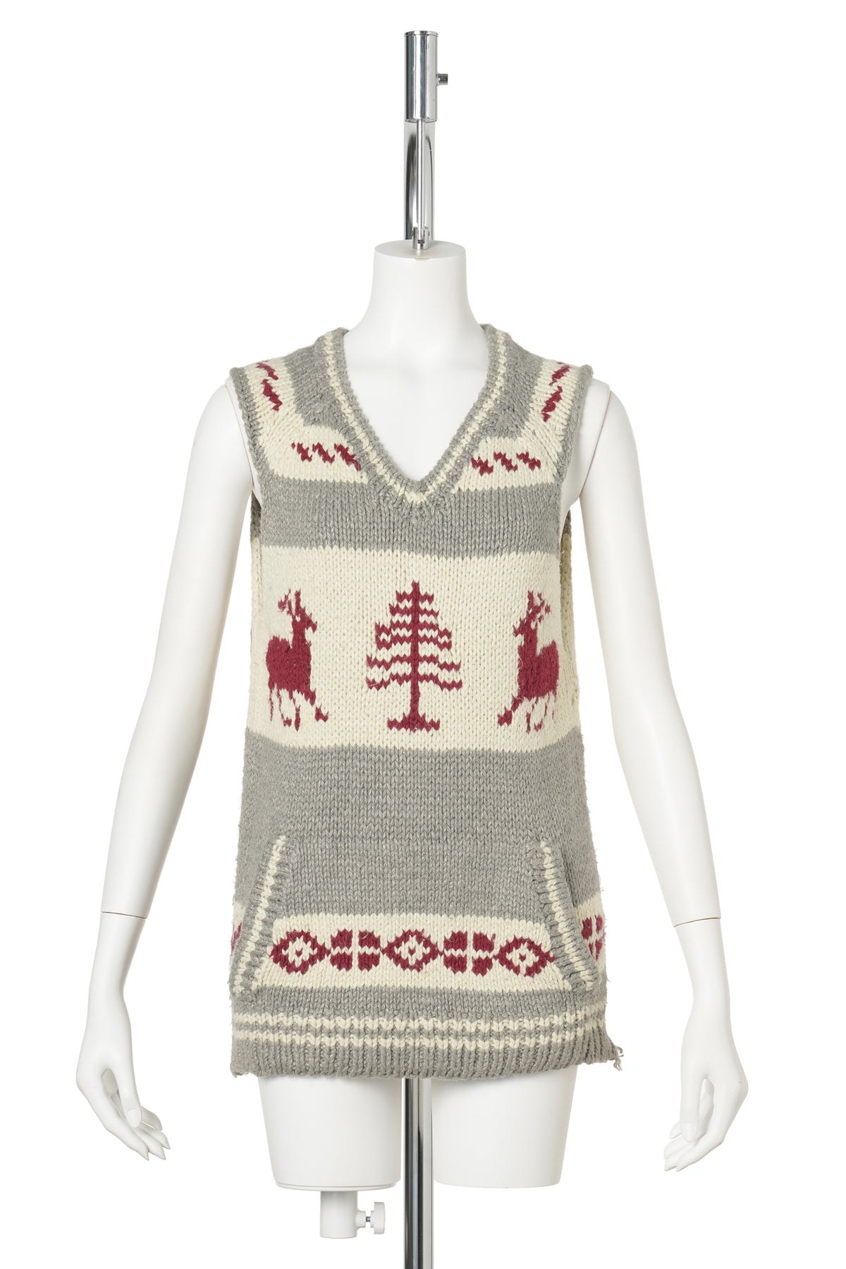 COWICHAN SLEEVLESS KNIT / MULTI