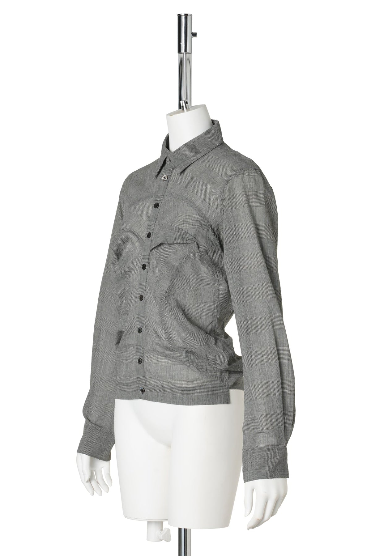 CHECK SHIRT / GREY