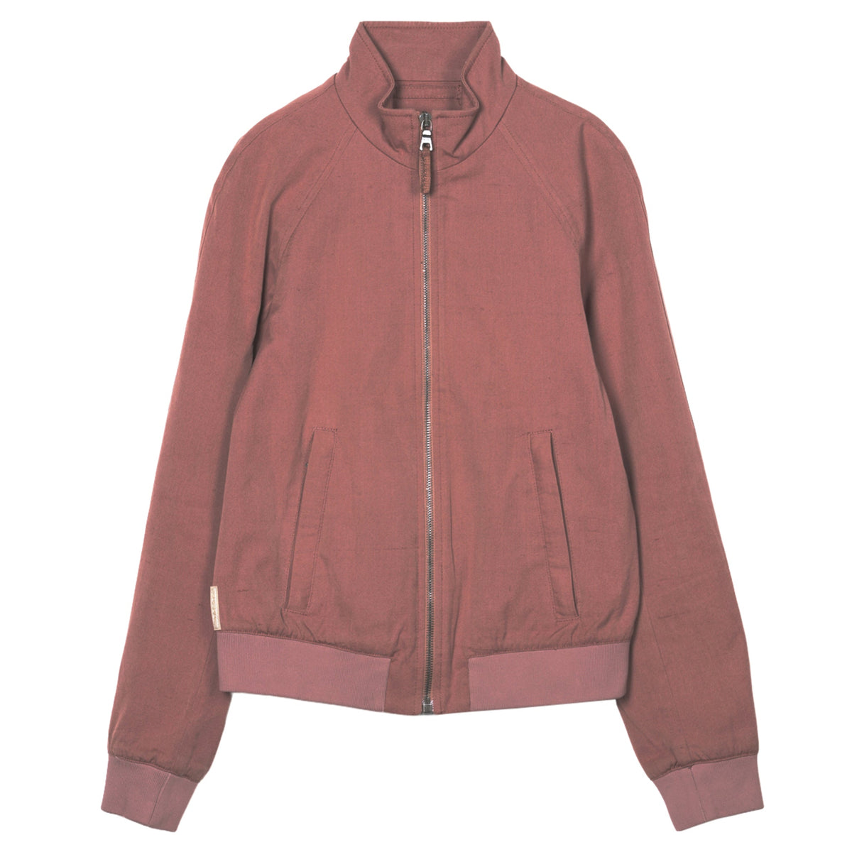 HIGH NECK BLOUSON / BURGUNDY