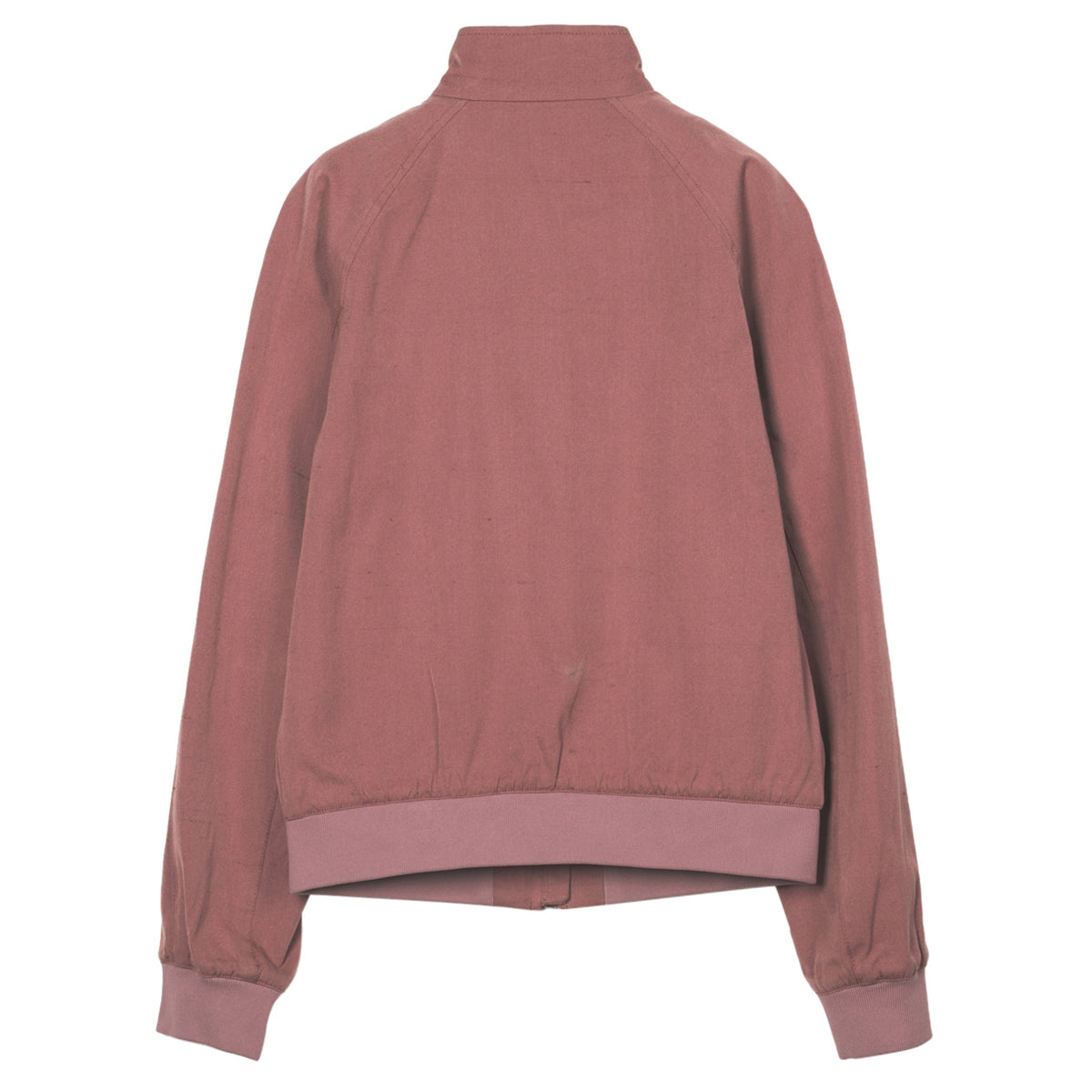 HIGH NECK BLOUSON / BURGUNDY