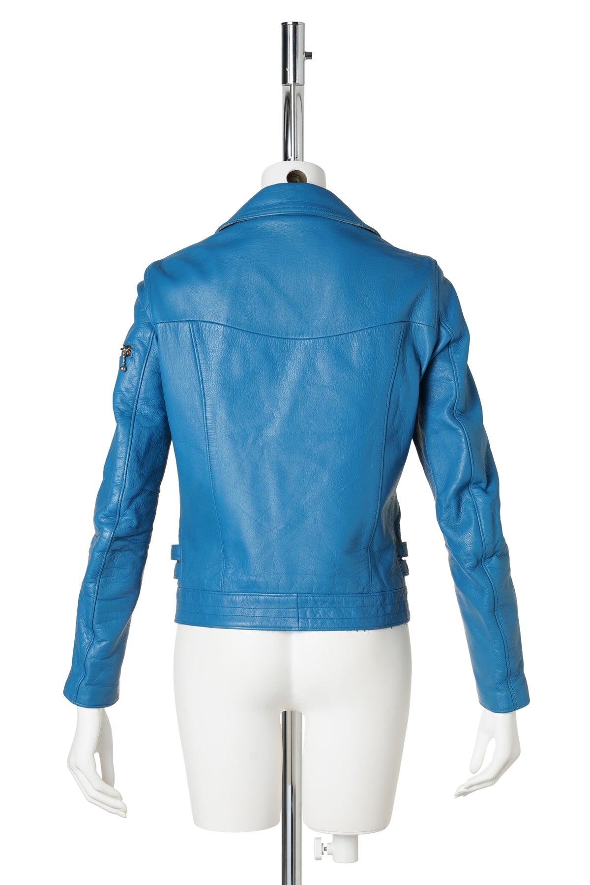 BIKER JACKET / BLUE