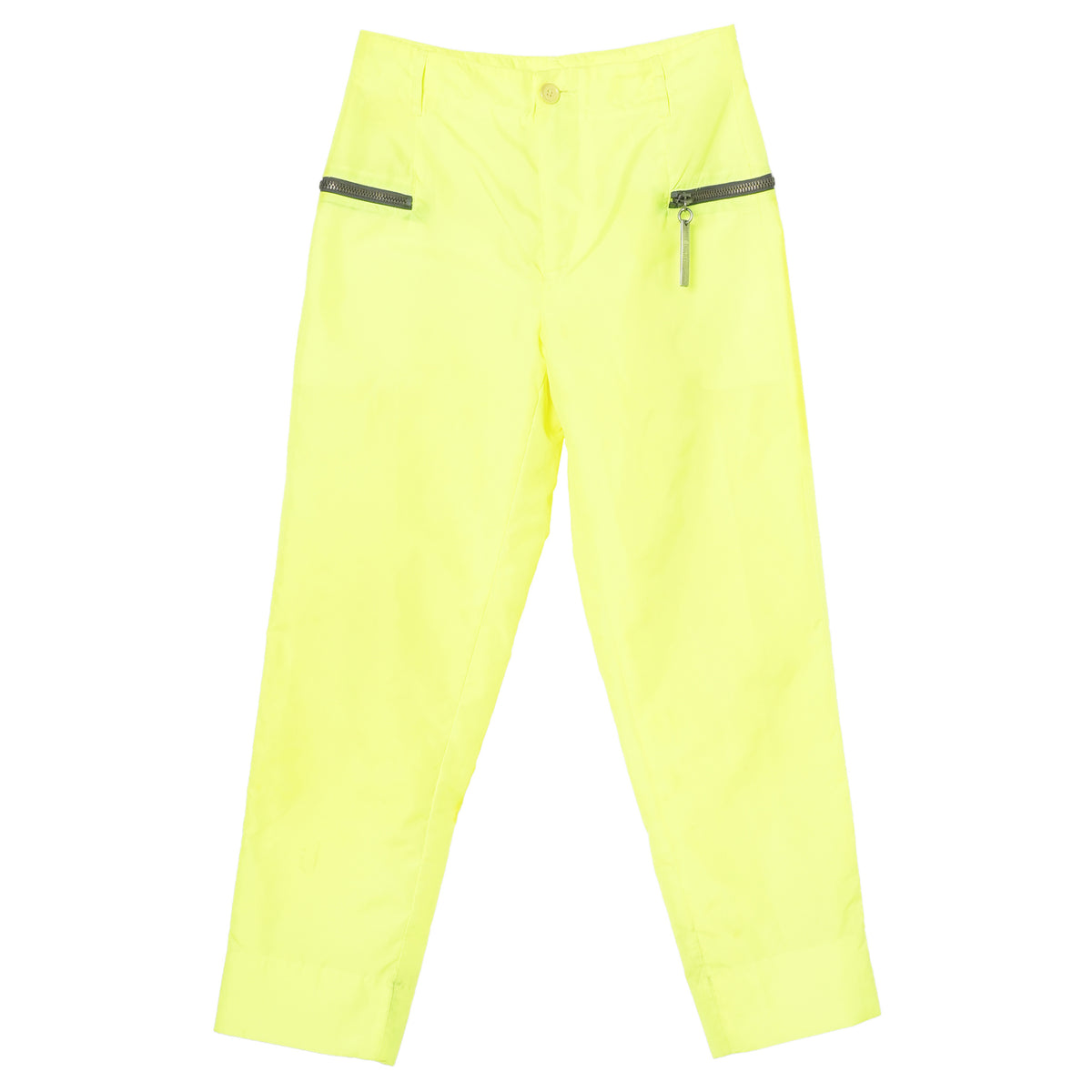 ZIPPER PANTS / YELLOW
