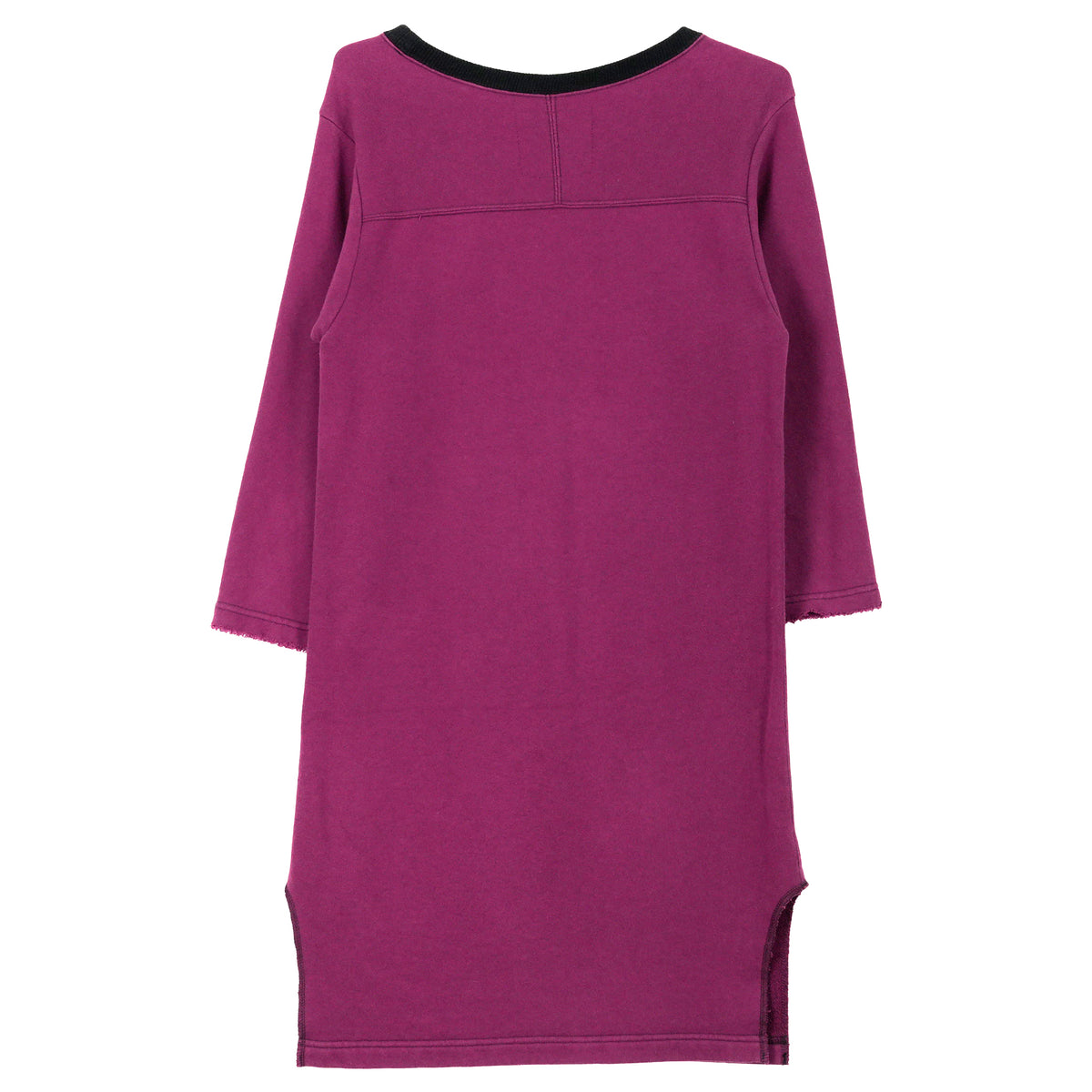 SWEATSHIRT DRESS / PURPLE