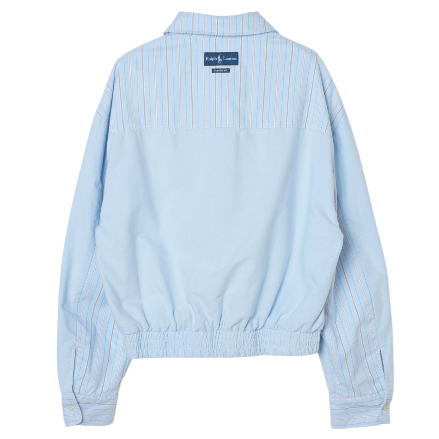 CENTER-SEAM HARRINGTON JACKET / BLUE