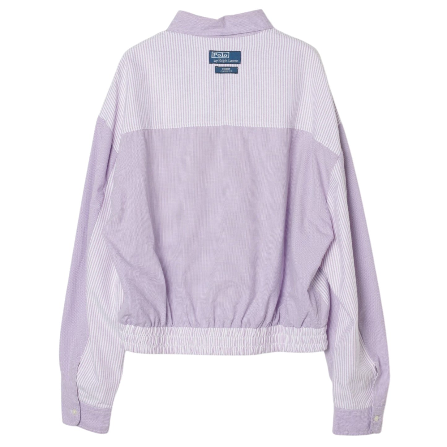 CENTER-SEAM HARRINGTON JACKET / PINK/PURPLE