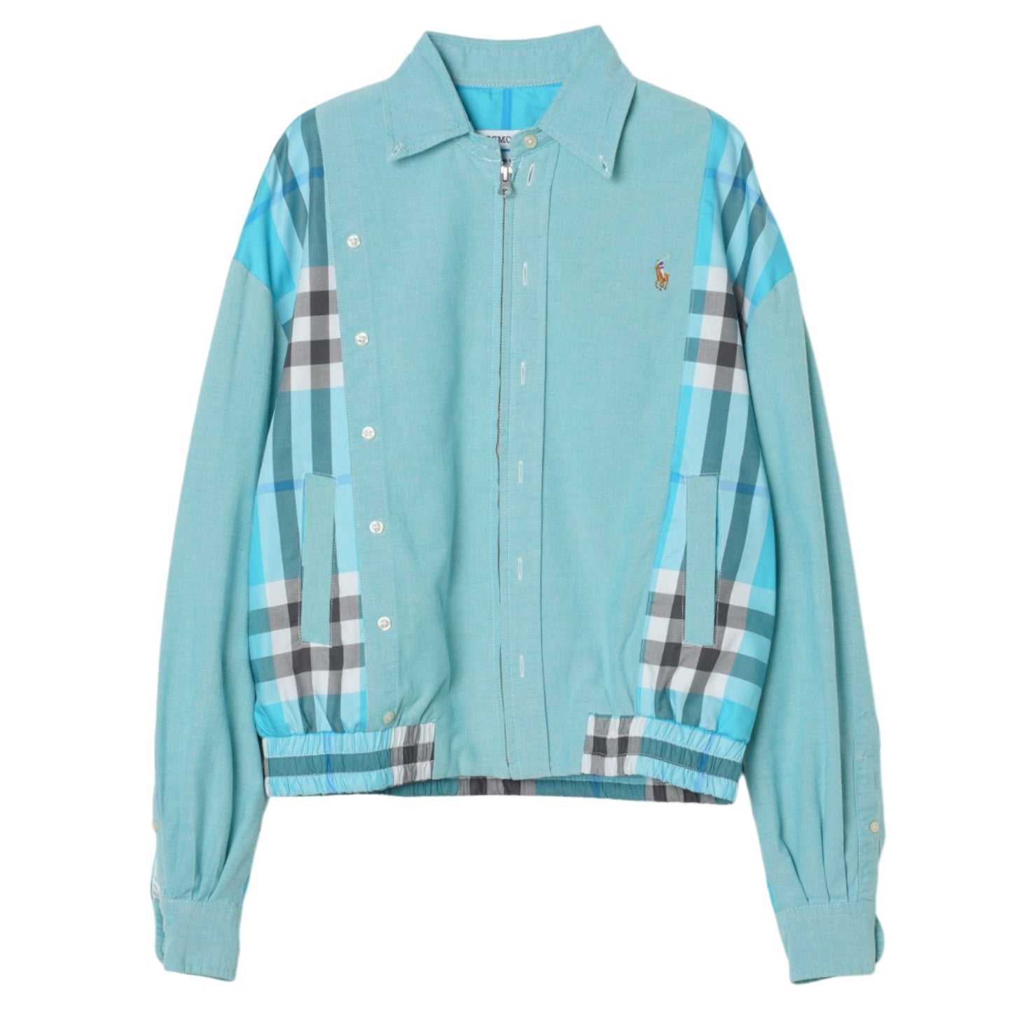 CENTER-SEAM HARRINGTON JACKET / GREEN