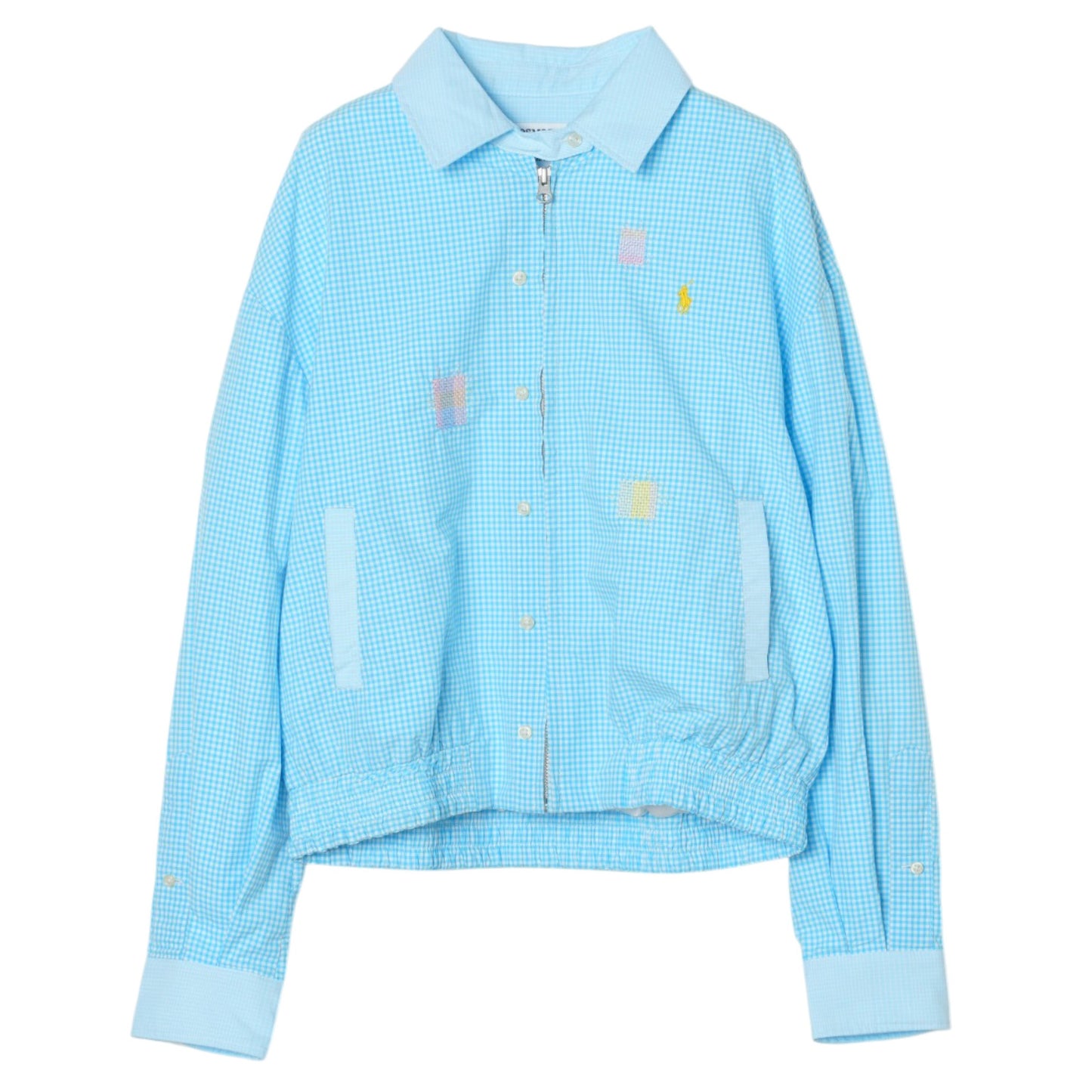 EMBROIDERED HARRINGTON JACKET / GREEN