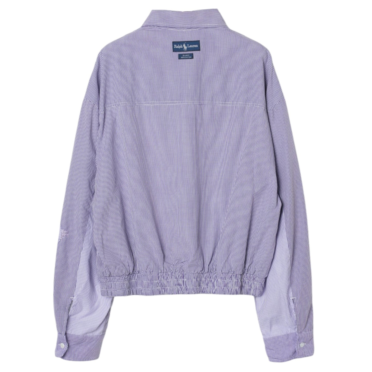 EMBROIDERED HARRINGTON JACKET / PINK/PURPLE
