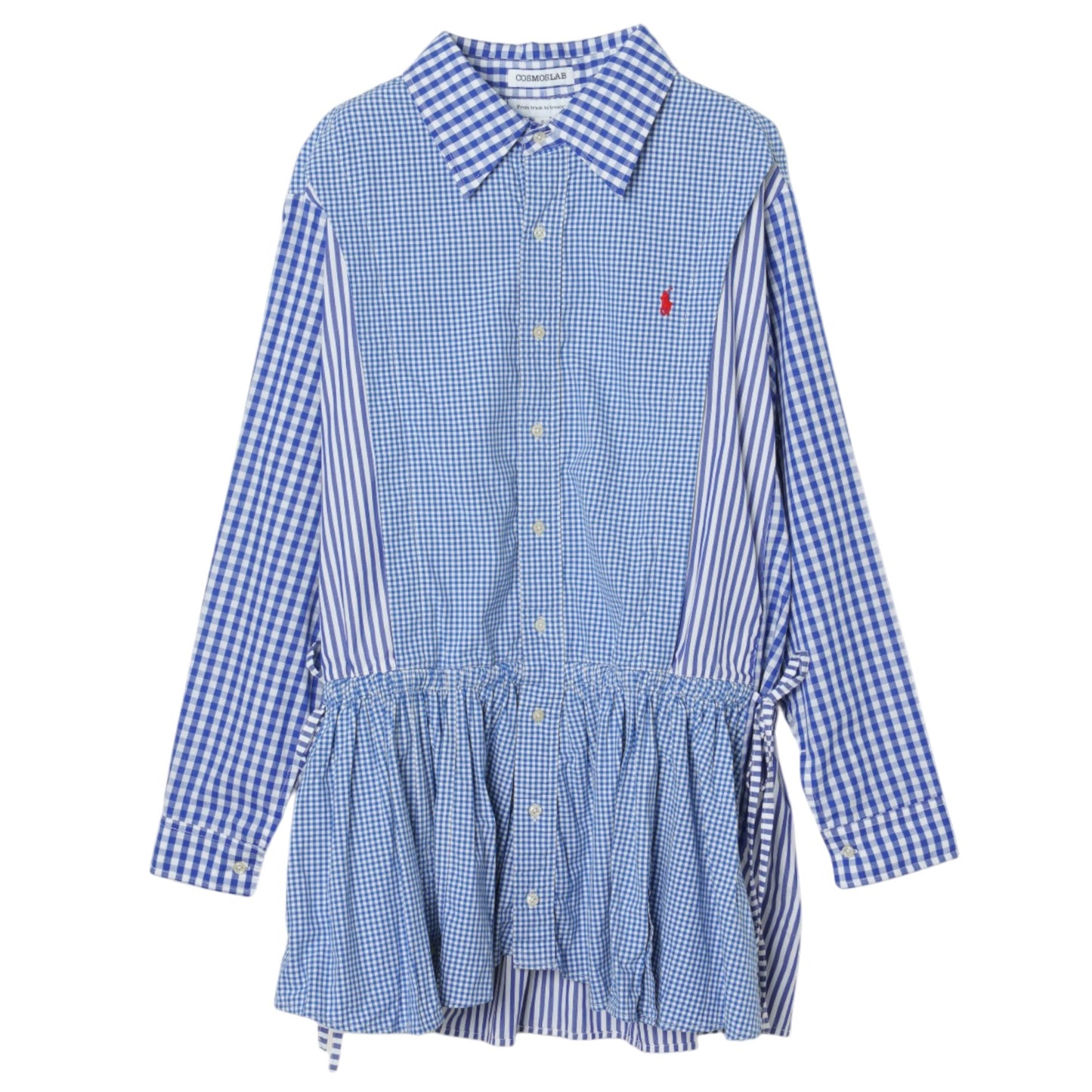 SHIRT DRESS / BLUE